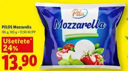 Lidl PILOS Mozzarella nabídka