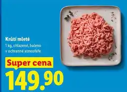 Lidl Krůtí mleté, 1 kg, chlazené nabídka