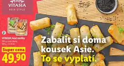 Lidl VITASIA Jarní závitky, 230 g, různé druhy nabídka