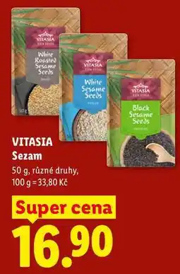 Lidl VITASIA Sezam, 50 g, různé druhy nabídka