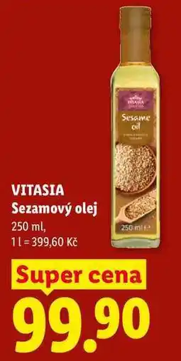 Lidl VITASIA Sezamový olej nabídka