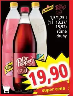 Norma SCHWEPPES/DR. PEPPER nabídka