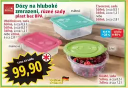 Norma Dózy na hluboké zmrazení, různé sady nabídka