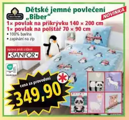 Norma Dětské jemné povlečení „Biber“ nabídka