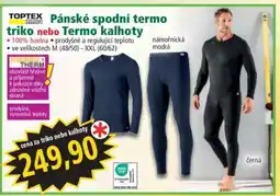 Norma Pánské spodní termo triko nebo Termo kalhoty nabídka