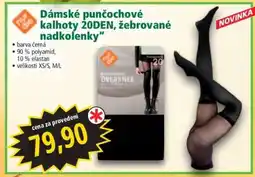 Norma Dámské punčochové kalhoty 20DEN, žebrované nadkolenky nabídka