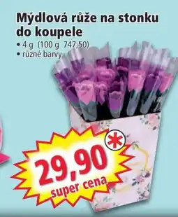 Norma Mýdlová růže na stonku do koupele nabídka