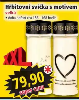Norma Hřbitovní svíčka s motivem nabídka