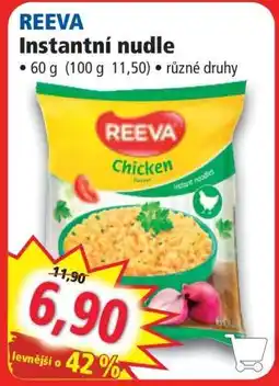 Norma REEVA Instantní nudle nabídka