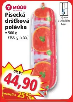 Norma Písecká dršťková polévka nabídka