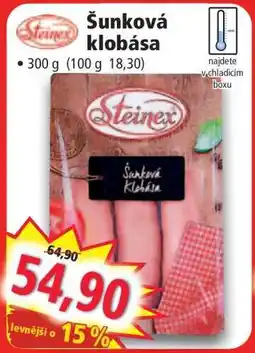 Norma Šunková klobása nabídka