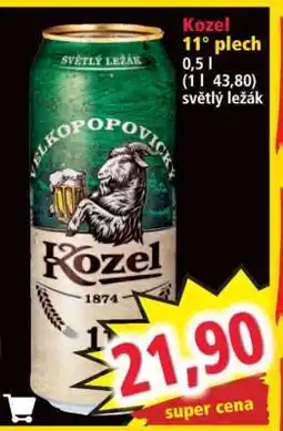 Norma Kozel 11° plech nabídka