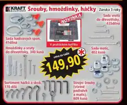 Norma Šrouby, hmoždinky, háčky nabídka