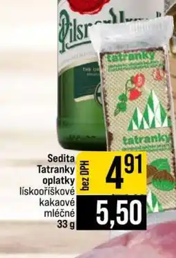 Jip Sedita Tatranky oplatky nabídka
