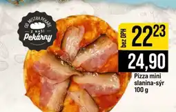 Jip Pizza mini slanina-sýr nabídka