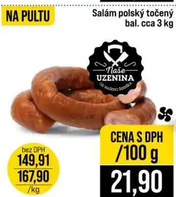 Jip Salám polský točený nabídka