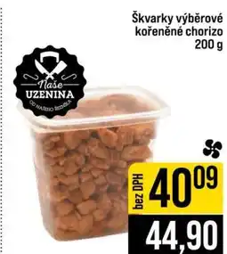 Jip Škvarky výběrové kořeněné chorizo nabídka