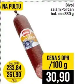 Jip Bivoj salám Poličan bal. cca 830 g nabídka