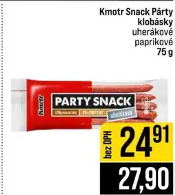 Jip Kmotr Snack Párty klobásky nabídka