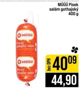 Jip MÚÚÚ Písek salám gothajský nabídka