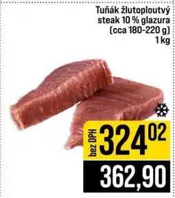 Jip Tuňák žlutoploutvý steak 10 % glazura nabídka