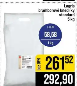 Jip Lagris bramborové knedlíky standard 5 kg nabídka