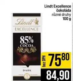 Jip Lindt Excellence Čokoláda nabídka
