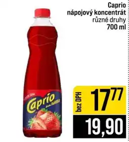 Jip CAPRIO Nápojový koncentrát nabídka