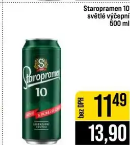 Jip Staropramen 10 světlé výčepní 500 ml nabídka