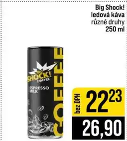Jip Big Shock! ledová káva nabídka