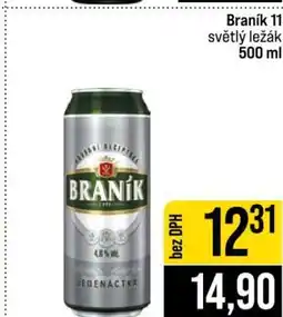 Jip Braník 11 světlý ležák nabídka