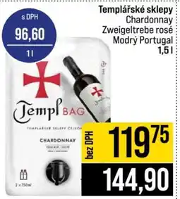 Jip Templářské sklepy nabídka