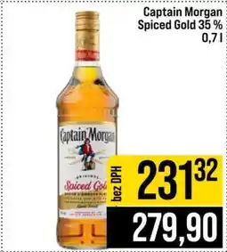 Jip Captain Morgan Spiced Gold 35 % nabídka