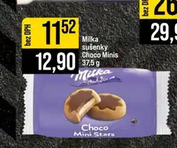 Jip Milka sušenky Choco Minis 37,5 g nabídka