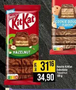 Jip Nestlé KitKat čokoláda hazelnut nabídka