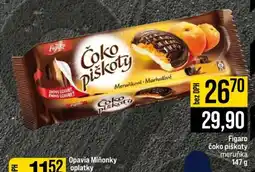 Jip Figaro čoko piškoty meruňka nabídka
