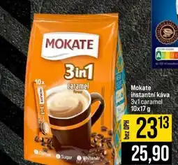 Jip Mokate instantní káva 3v1 caramel 10x17 g nabídka