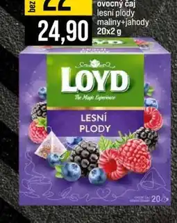 Jip Ovocný čaj nabídka