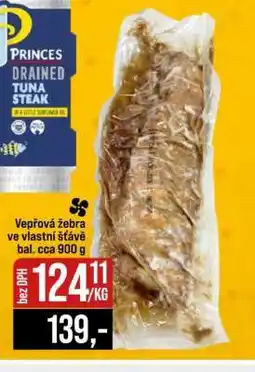 Jip Vepřová žebra ve vlastní šťávě nabídka