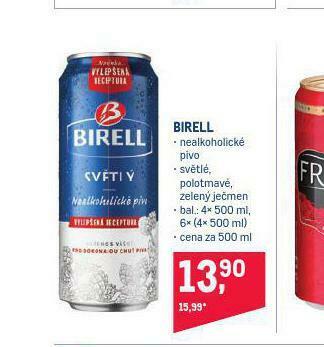 Makro Birell nabídka