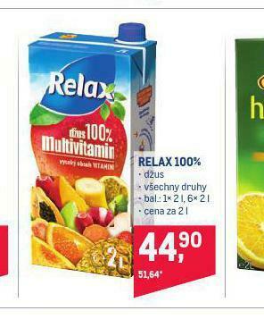 Makro Relax 100% nabídka