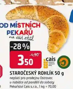 Trefa STAROČESKÝ ROHLÍK nabídka