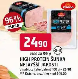 Trefa HIGH PROTEIN ŠUNKA NEJVYŠŠÍ JAKOSTI nabídka
