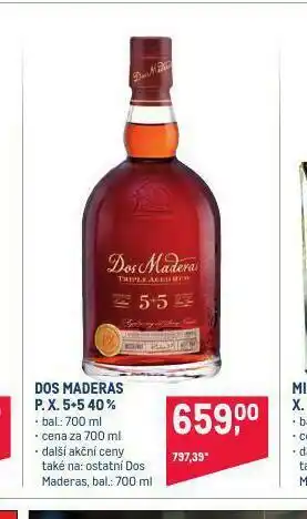 Makro Dos maderas o.x. 5*5 40% nabídka