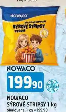 Trefa NOWACO SÝROVÉ STRIPSY 1 kg obalované nabídka