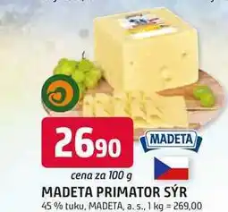 Trefa MADETA PRIMATOR SÝR 45% tuku nabídka