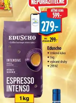 Albert Eduscho zrnková káva nabídka