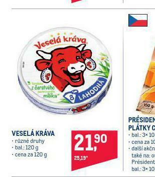 Makro Sýr veselá kráva nabídka