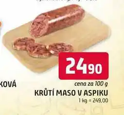 Trefa KRŮTÍ MASO V ASPIKU nabídka