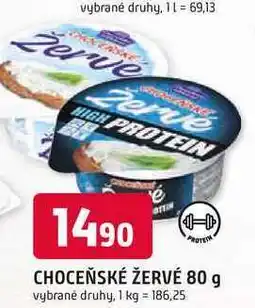 Trefa CHOCEŇSKÉ ŽERVÉ nabídka